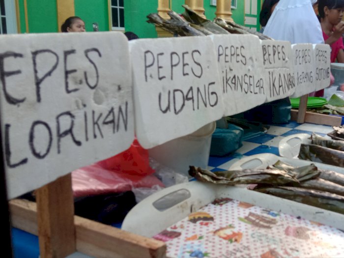 Bazar Legendaris di Tanjung Uma Batam, Berburu Takjil  Ikan dan Sotong Bakar!