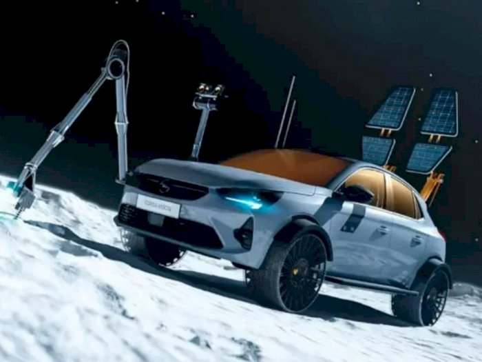 Mobil Wisata Opel Corsa Moon II Siap Temani Kamu Menjelajahi Bulan, Mau Nebeng?