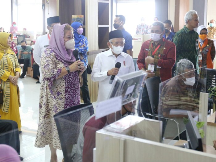 Wapres RI Ma'Ruf Amin Puji MPP Kota Semarang