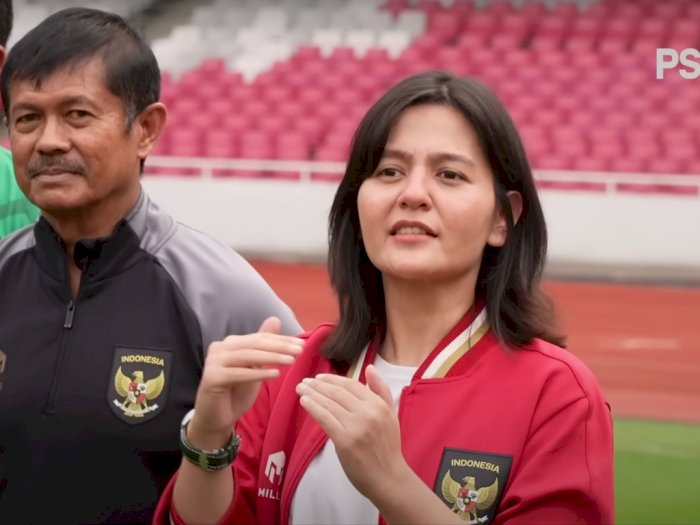 Keren, Begini Cara Waketum PSSI Ratu Tisha Bakar Semangat Pemain Timnas Indonesia U-22