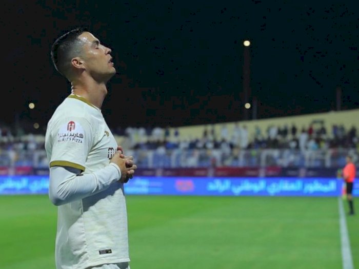 Viral! Gocekan Maut Ronaldo Bikin Al Adalah Ga Berkutik