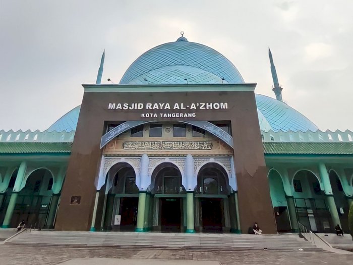 Mengintip Kemegahan Masjid Raya Al-Azhom Kota Tangerang dan Fasilitas di Dalamnya
