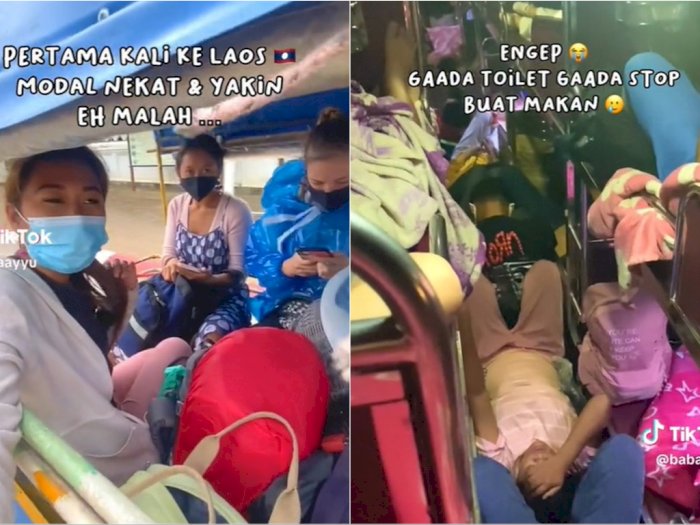 Cewek Ini Kaget Liburan ke Laos Naik Bus VIP Rasa Ekonomi: Parah Tidur di Lantai Bus