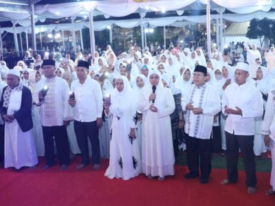 Gubernur Khofifah Hadiri Peringatan Nuzulul Quran saat Safari Ramadhan ke Mojokerto