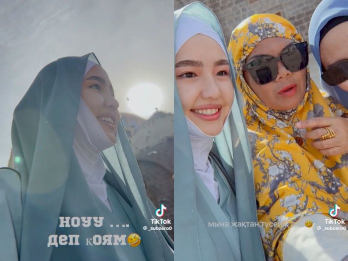 Bak Warga Lokal, Momen Kocak Wanita Kazakhstan Dikira Orang Indonesia 