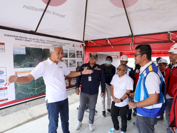 Urai Kemacetan Mudik Lebaran 2023, Ganjar Siapkan Jalur Tol Fungsional Solo-Yogyakarta