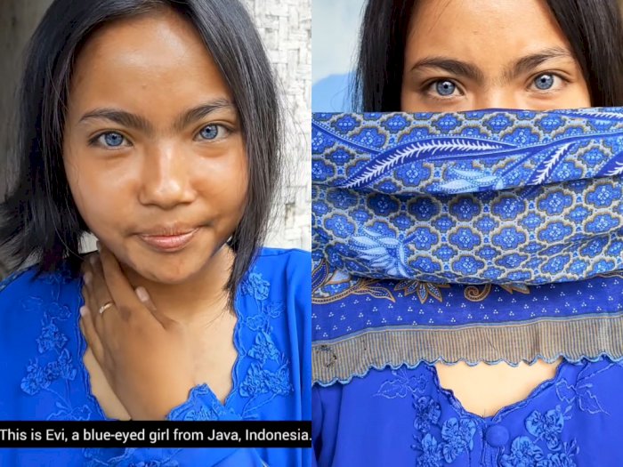 Viral Sosok Wanita Bermata Biru dari Jabar yang Jadi Incaran Fotografer Dunia