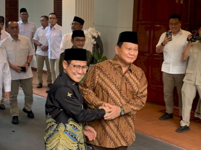 Cak Imin Temui Prabowo di Kertanegara, Saling Tukar Informasi Soal Perkembangan Politik