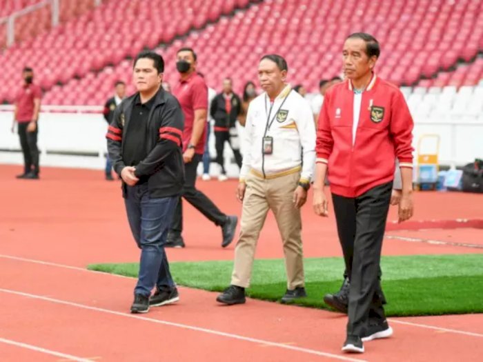 Erick Thohir Dukung Penuh Sikap Presiden Jokowi yang Memisahkan Sepakbola dengan Politik