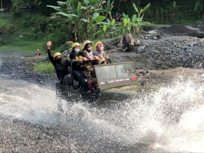 Serunya Offroad di Lereng Gunung Merapi, Uji Adrenalin Jadi Kenangan Tak Terlupakan