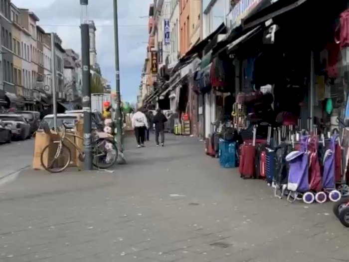Melihat Rue de Brabant yang Menjadi Toko Belanja Halal Terpopuler di Brussels