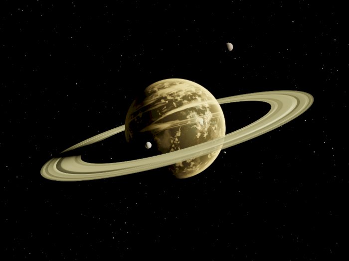 Saturnus akan Bersinar di Atas Bulan Sabit Akhir Pekan Ini, Begini Cara Melihatnya