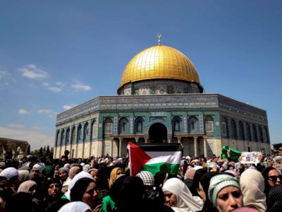 Polisi Israel Tangkap 17 Warga Palestina Cuma Gara-gara Kibarkan Bendera dan Spanduk