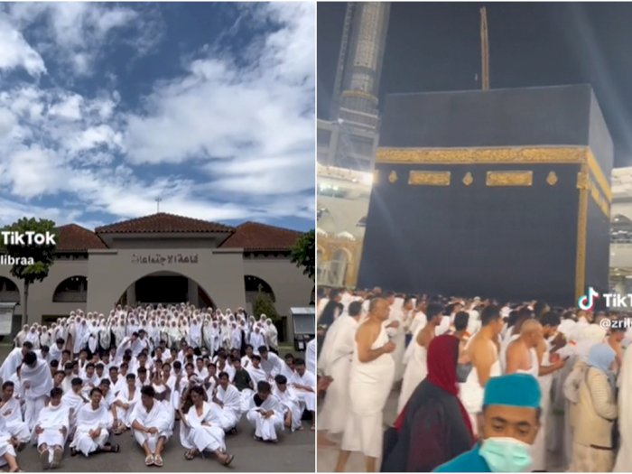 MasyaAllah! Remaja Ini Study Tour Bareng Teman Seangkatan ke Makkah Sekalian Umrah