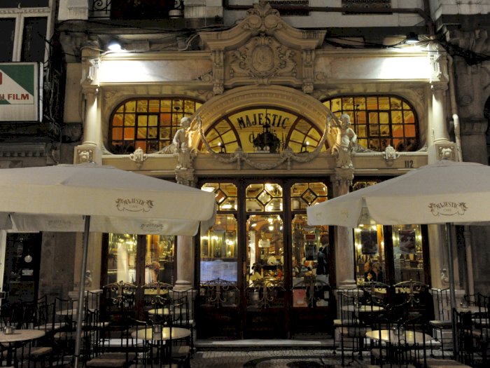 Majestic Cafe, Tempat Ngopi Favorit J.K. Rowling Menulis Buku Harry Potter di Portugal
