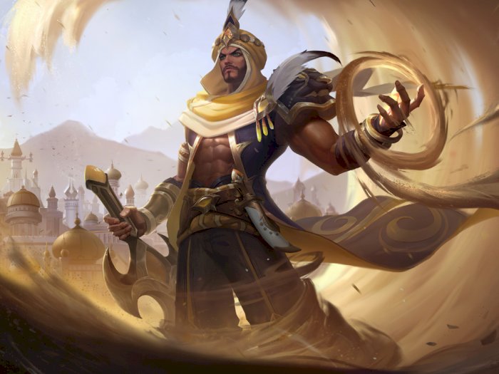 Mengenal Secara Singkat Khaleed, Hero Mobile Legends yang Memanfaatkan Pasir