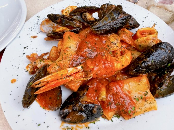 Lasagna Seafood khas Venezia: Kombinasi Pasta dan Hidangan Laut Menggugah Selera