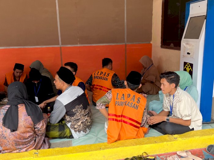3 Tahun Terhalang Pandemi, Intip Momen Warga Binaan Bertemu Keluarga saat Idul Fitri