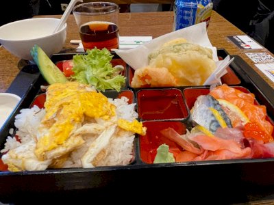 Nyobain Combo Bento Sushimi di Restoran Anata Brussels, Paket Makan Enak Juga Murah