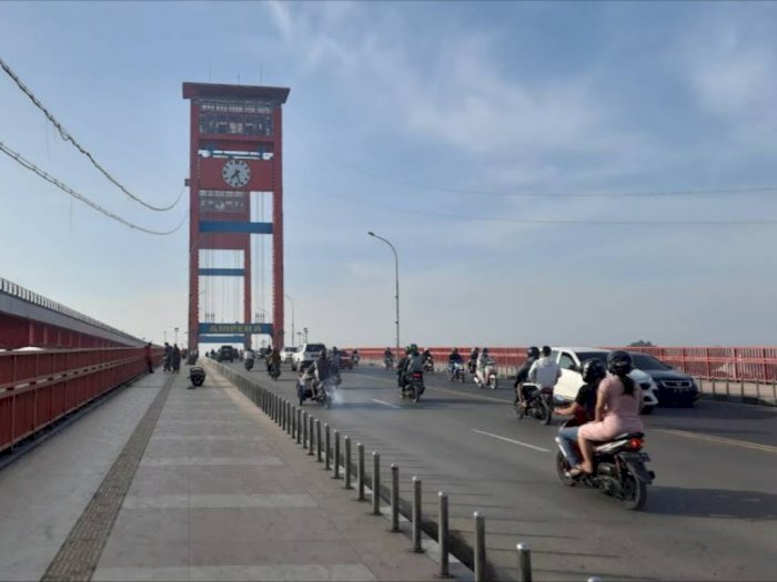 Melihat Cantiknya Jembatan Ampera, Kebanggaan Masyarakat Palembang