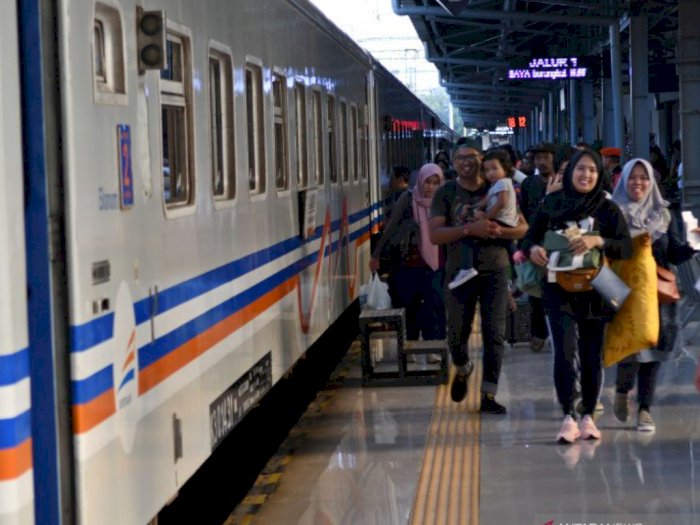 Arus Balik Lebaran, 42 Ribu Penumpang Kereta Tiba di Jakarta Hari Ini