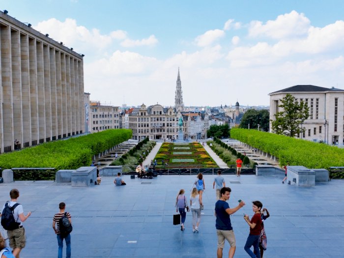 Mondesarts, Keindahan Tersembunyi di Kota Brussels yang Banyak Dikunjungi Wisatawan