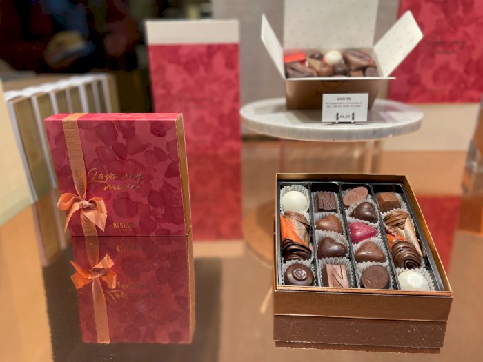 Rayakan Hari Ibu, Produsen Neuhaus di Belgia Hadirkan Coklat Spesial dalam Bentuk Hati