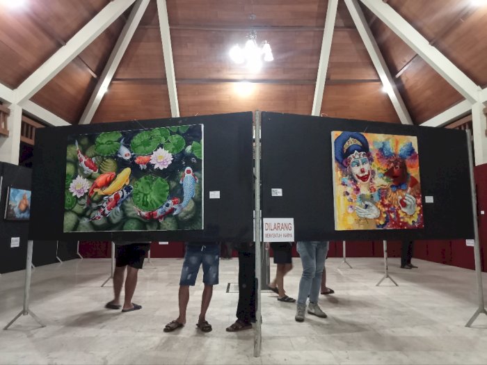 Pameran Lukisan Mengeja Waktu, Tandai Perjalanan Perupa di Tulungagung