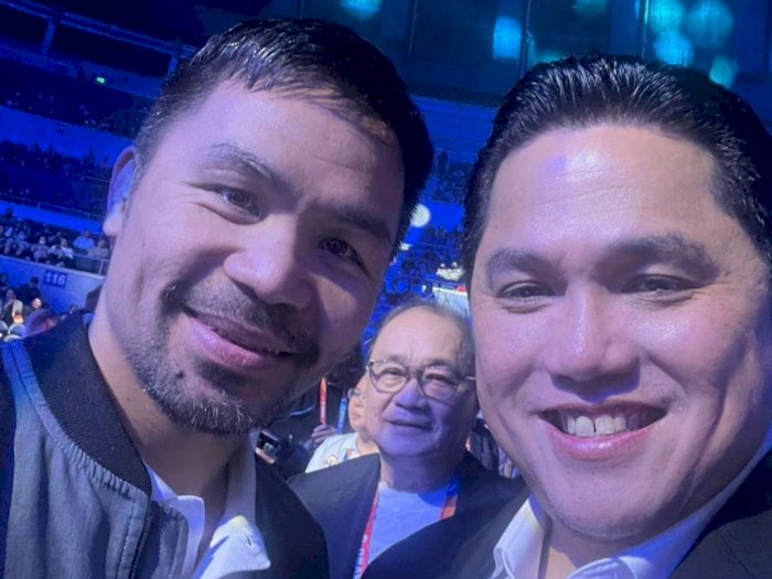 Erick Thohir Kagum dengan Manny Pacquiao: Kerja Kerasnya Menginspirasi Banyak Orang