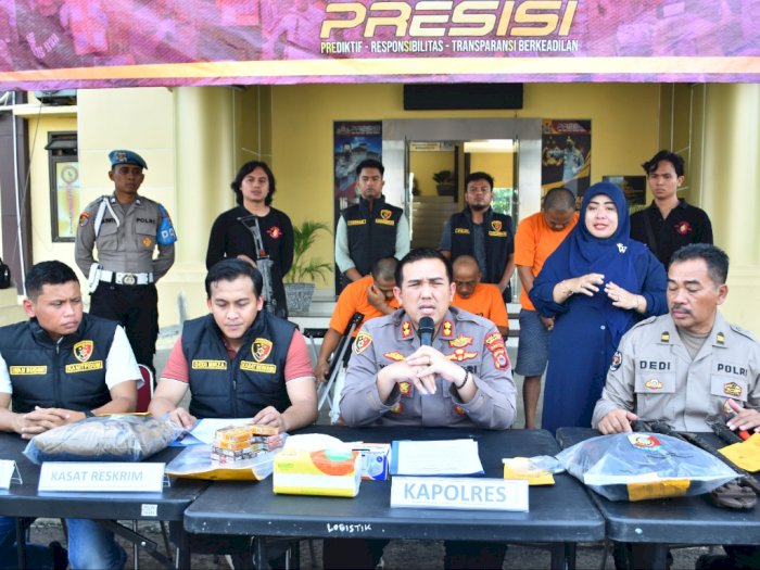 Dor! Polisi Tembak Kawanan Pembobol Gudang Sembako yang Sering Beraksi di Banten