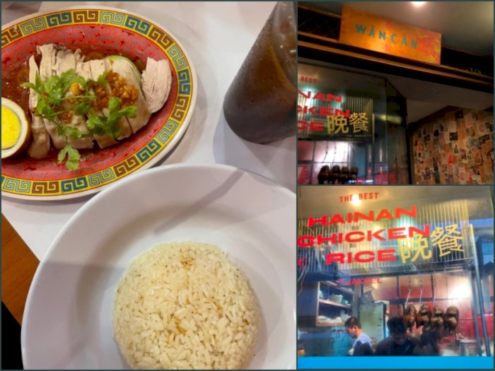 Mantul! Cicipi Nasi Hainan yang Gurih Harum Ala Singapura di Wancan