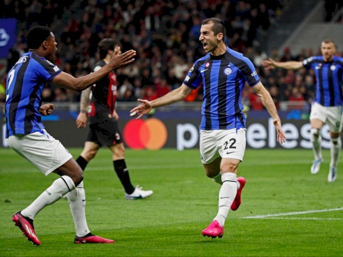7 Fakta Menarik di Laga Milan vs Inter pada Leg 1 Semifinal Liga Champions 2022/2023