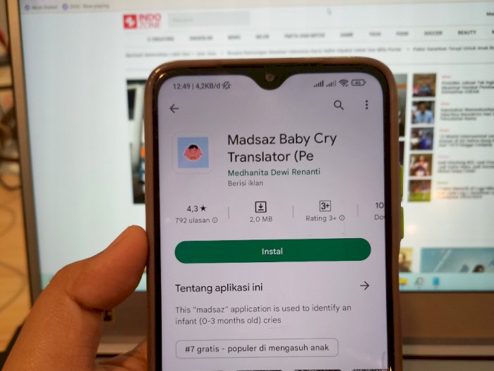 Madsaz, Aplikasi Penerjemah Tangisan Bayi Mulai dari Lapar sampai Ngantuk