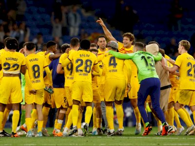 Menang 4-2 dari Espanyol, Barcelona Kunci Gelar LaLiga 2022/23