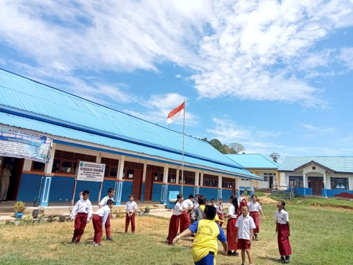 Dorong Kemajuan Pendidikan, BRI Renovasi SDN 001 Tulin Onsoi di Pelosok Nunukan