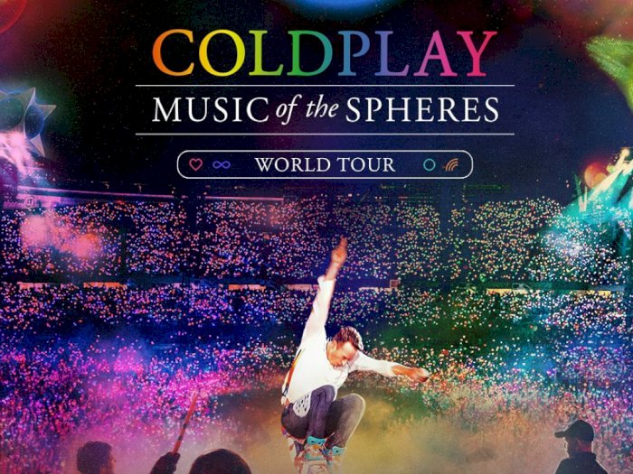 Gila! ‘War’ Tiket Coldplay di Jakarta Capai Lebih dari 500 Ribu Antrean
