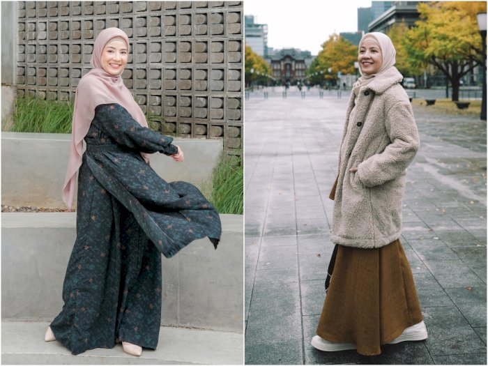 Potret Cantik Natasha Rizky yang Digugat Cerai Desta, Sopan dengan Jilbab & Gamis Panjang