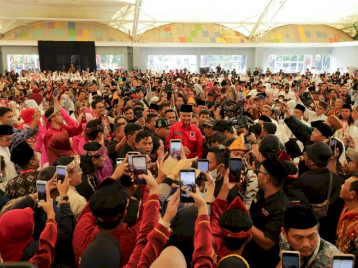 Ganjar Disambut Meriah Sultan-sultan hingga Tokoh Agama saat di Palembang