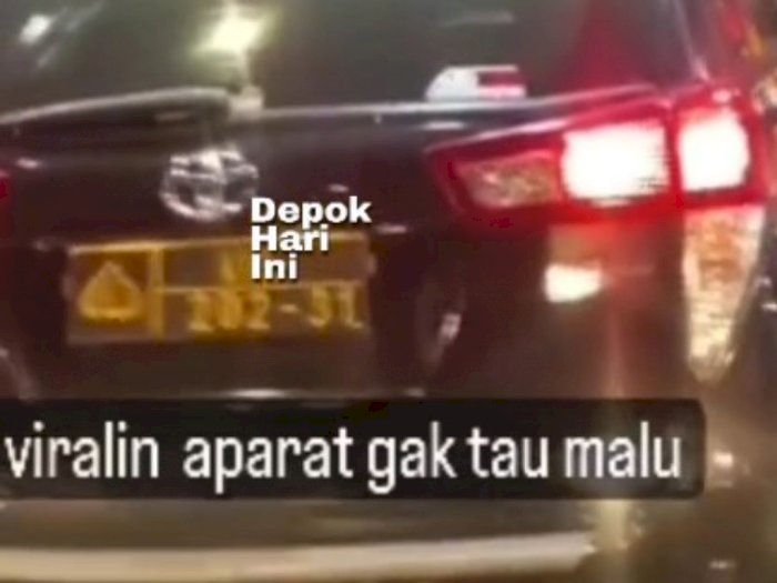 Viral Mobil Berpelat Dinas Polri Ogah Bayar Tol, Polres Depok Turun Tangan!