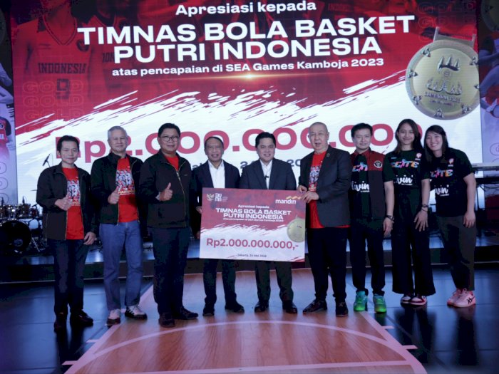 Cetak Sejarah di SEA Games 2023, Timnas Basket Putri Banjir Hadiah