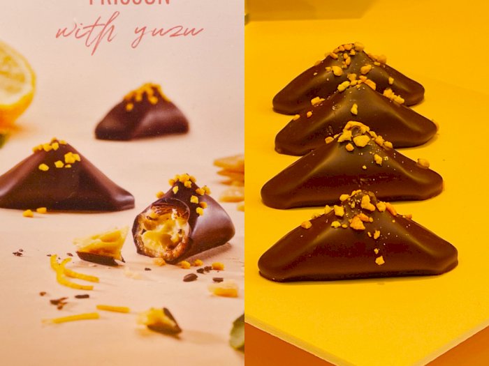 Kelezatan Cokelat Frisson with Yuzu khas Jepang: Sensasi Baru dalam Coklat oleh Neuhaus