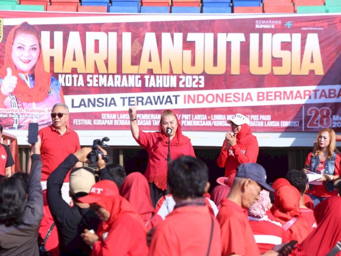 Peringati Hari Lansia, Mbak Ita Komitmen Tingkatkan Kualitas Hidup Lansia di kota Semarang
