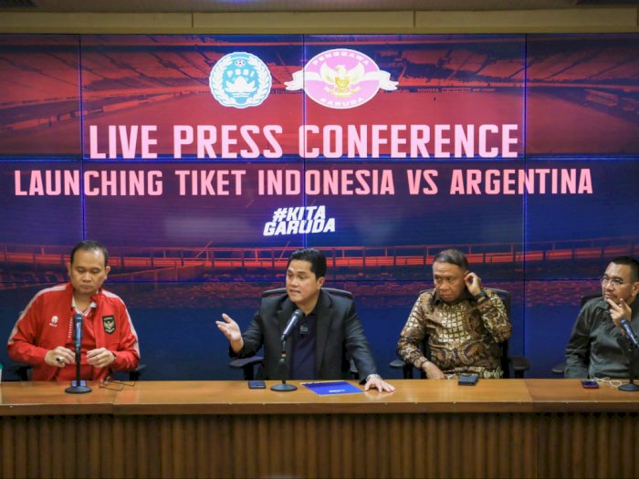 Siap-siap War! Tiket Timnas Indonesia vs Argentina Bisa Dibeli Mulai 5 Juni Cuma Lewat BRI