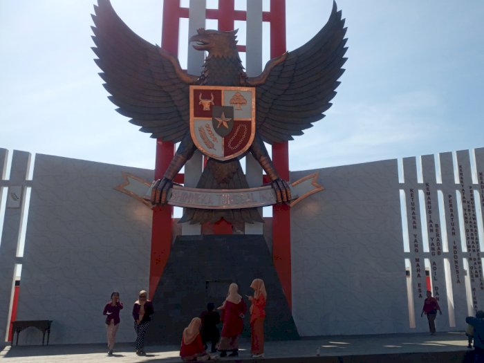 Megahnya Monumen Pancasila di Boyolali, Dibangun Habiskan Dana Rp8,7 Miliar!