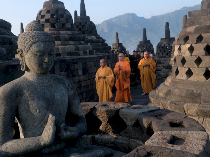 Zona I Candi Borobudur Ditutup Buat Wisatawan, Begini Penjelasan Kemdikbud