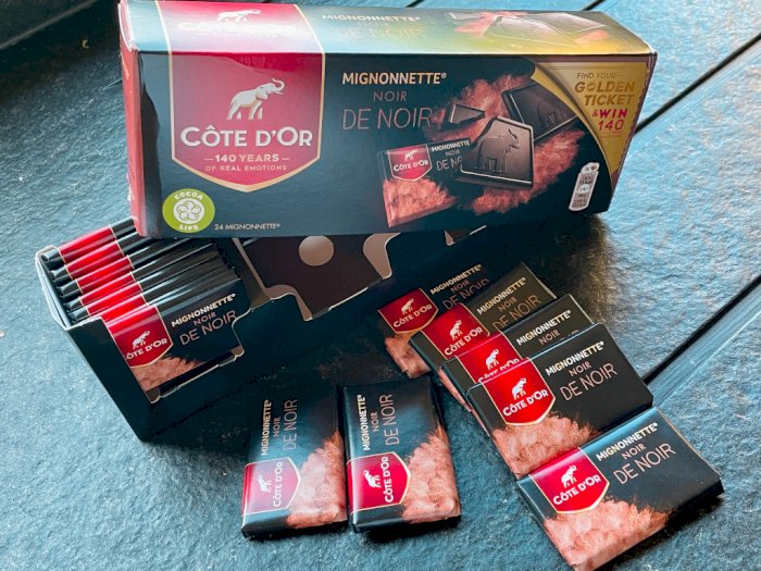 Cote d'Or Mignonettes Noir: Kelezatan Coklat Hitam dari Produsen Coklat Terbaik di Dunia