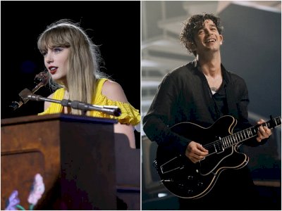 Belum Lama Pacaran, Taylor Swift dan Matty Healy Dikabarkan Putus