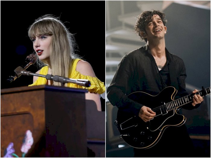 Belum Lama Pacaran, Taylor Swift dan Matty Healy Dikabarkan Putus