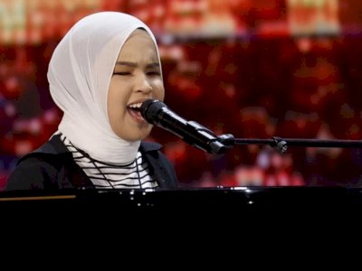 Dapat Golden Buzzer di America's Got Talent, Putri Ariani Bawakan Lagu Sendiri di Audisi