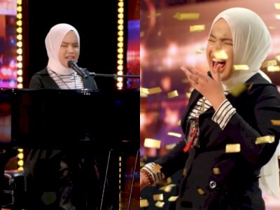 Bangga! Penyanyi Disabilitas Putri Ariani Dapat Golden Buzzer di Audisi AGT Musim 18